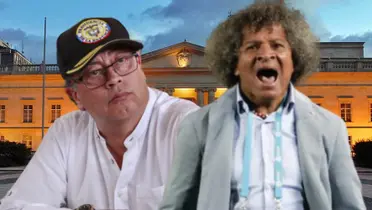 Gustavo Petro y Alberto Gamero.