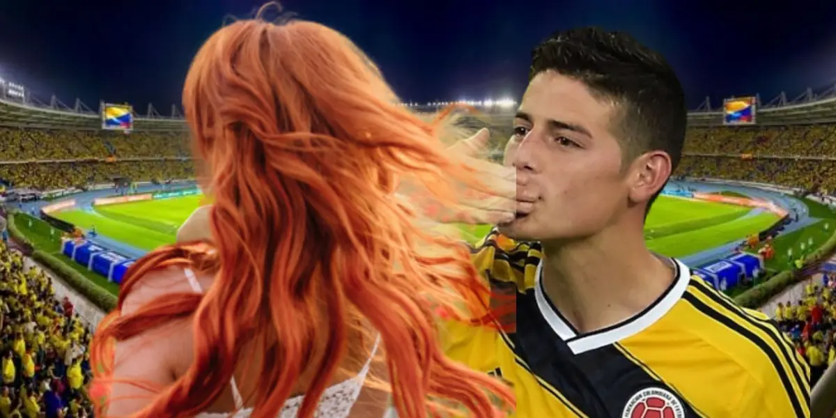 Ha nacido un nuevo rumor sobre un posible romance del volante colombiano con una artista argentina.