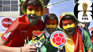 Hinchas Bolivianos Foto: Los Tiempos y Marca