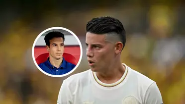 Iñigo Pérez y James Rodríguez Foto: Relevo y AFP