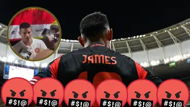 Insultos en Barranquilla. James Rodríguez, blanco de críticas de hinchas de Junior.