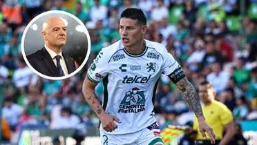 James, concentrado y a la espera del fallo que definirá su futuro en el Mundial de Clubes. Foto: FIFA y James Rodríguez