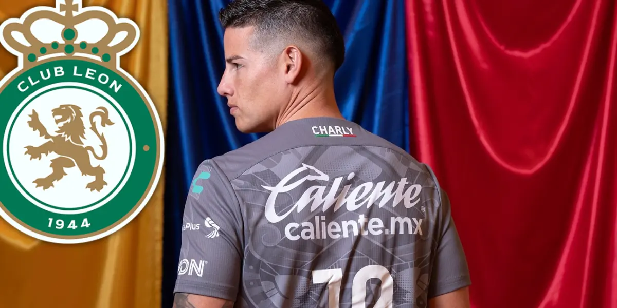 ¿James fuera del León? Ya tomaron una decisión Foto: James Rodríguez y Escudoteca