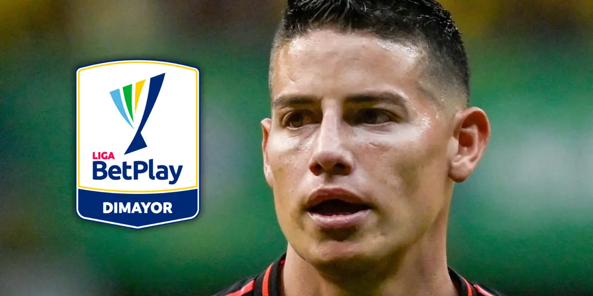 James Rodríguez expresó su deseo de jugar en el Deportes Tolima, el equipo de su infancia Foto: James Rodríguez y Escudoteca