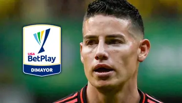 James Rodríguez expresó su deseo de jugar en el Deportes Tolima, el equipo de su infancia Foto: James Rodríguez y Escudoteca