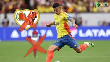 James Rodríguez. Foto: AFP y Escudoteca PN