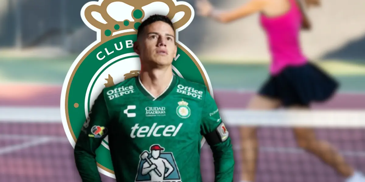 James Rodríguez Foto: Club León, Escudoteca y Pexels