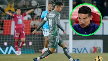 James Rodríguez Foto: Club León y DAZN