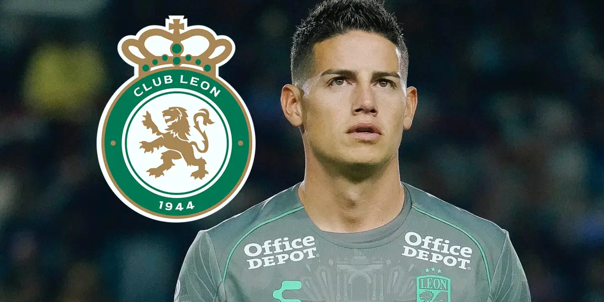 James Rodríguez Foto: Club León y Escudoteca