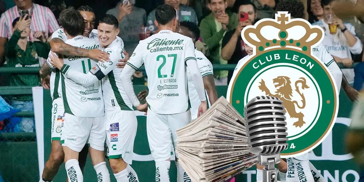 James Rodríguez Foto: Club León y Escudoteca