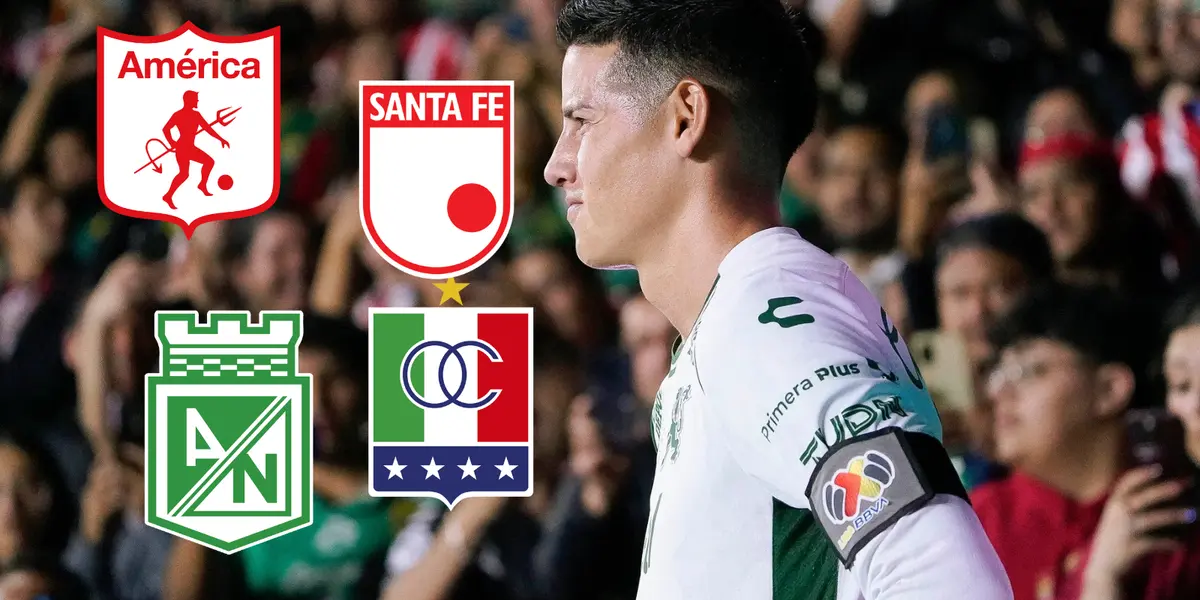 James Rodríguez Foto: Club León y Escudoteca