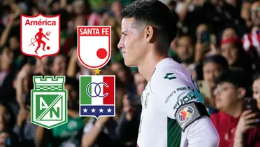 James Rodríguez Foto: Club León y Escudoteca