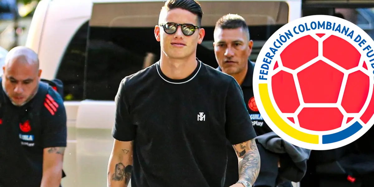 James Rodríguez Foto: James Rodriguez Oficial y Escudoteca