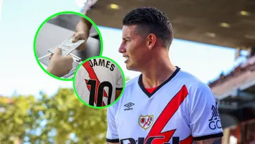 James Rodríguez Foto: Rayo Vallecano y Pexels