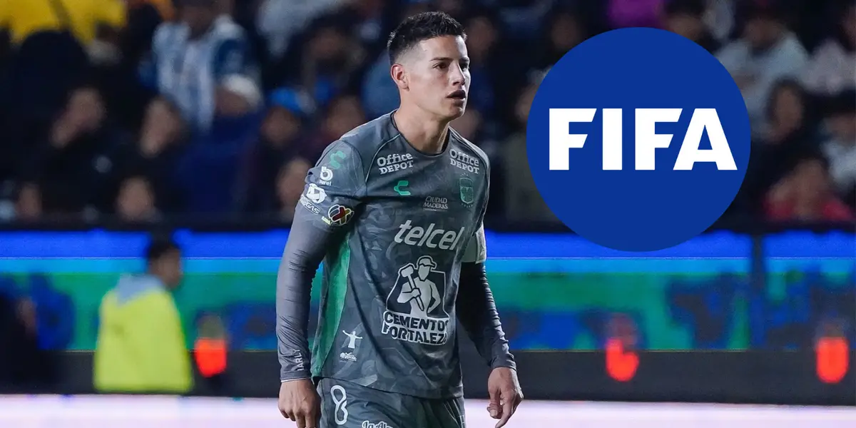 James Rodríguez Foto: Redes de James Rodríguez y FIFA