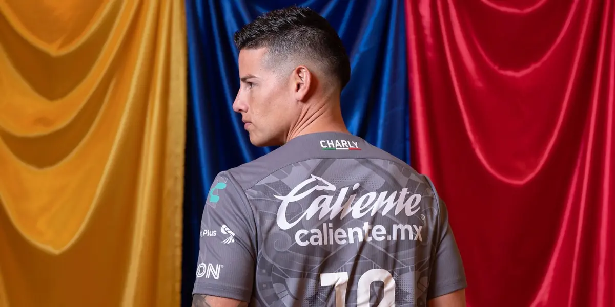 James Rodríguez Foto: Redes sociales de James Rodríguez