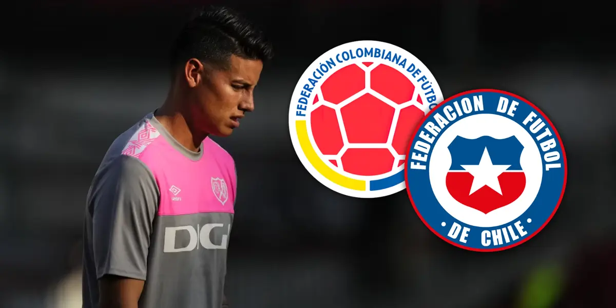 Le caen con todo, el nuevo comentario sobre James Rodríguez a horas del Colombia vs Chile