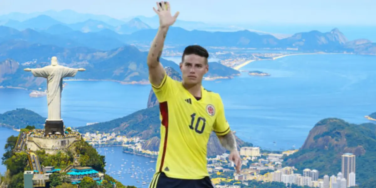 James Rodríguez, futbolista colombiano.