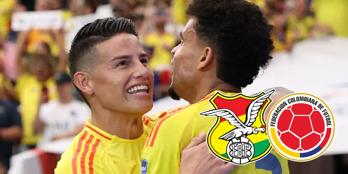 James Rodríguez - Luis Díaz (Foto: Selección Colombia)