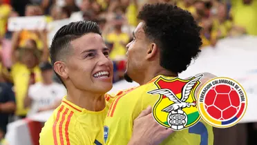 James Rodríguez - Luis Díaz (Foto: Selección Colombia)