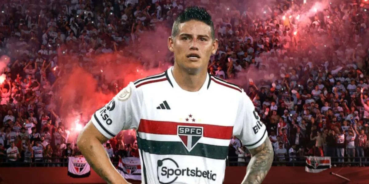 James Rodríguez, volante colombiano.