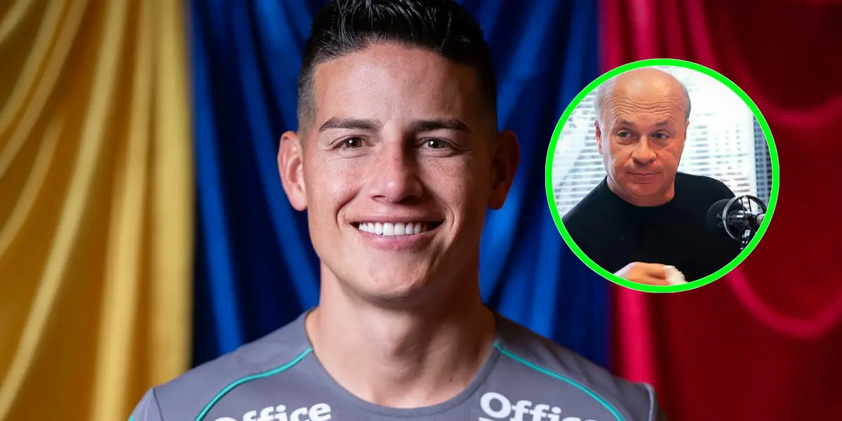 James Rodríguez y Carlos Antonio Vélez Foto: Club León y RCN