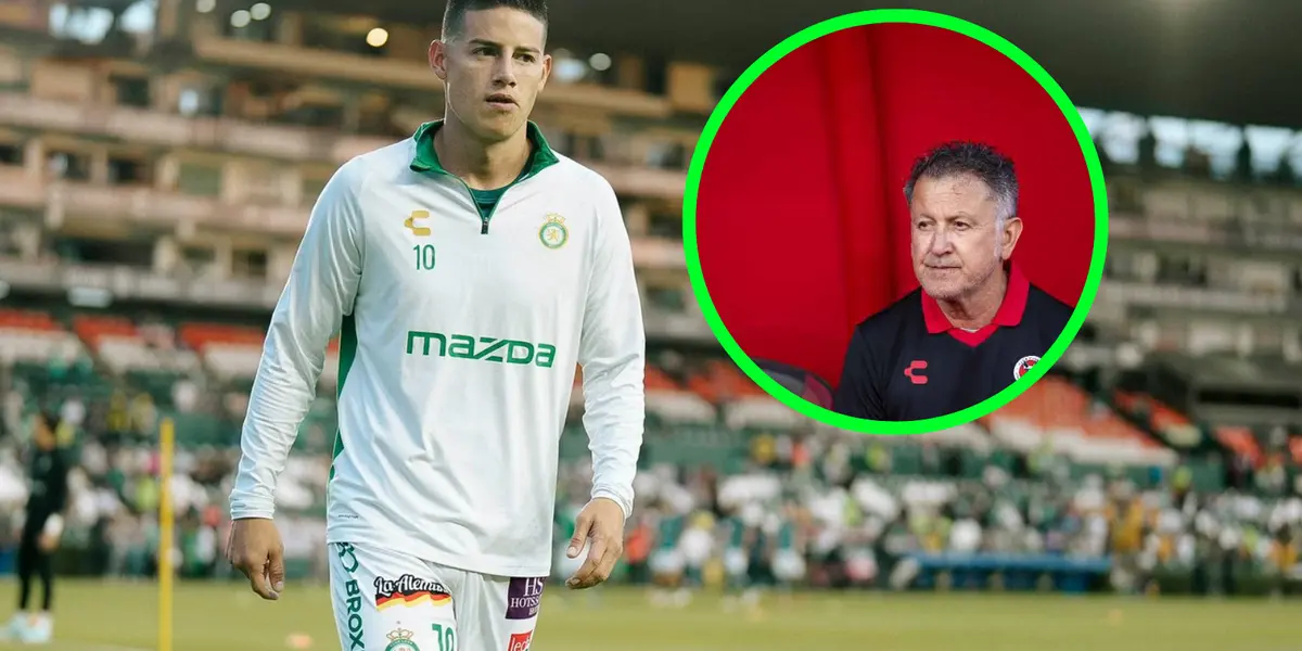 James Rodríguez y Juan Carlos Osorio Foto: Club León y Xolos de Tijuana