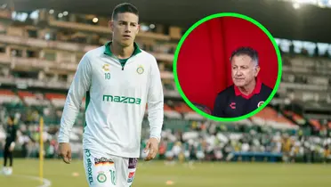 James Rodríguez y Juan Carlos Osorio Foto: Club León y Xolos de Tijuana