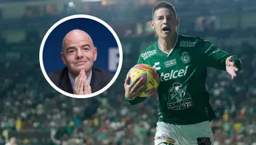James Rodríguez y lo que puede perder León en las próximas horas Foto: FIFA y Club León