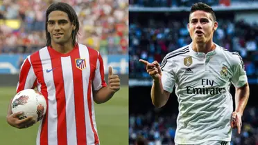 James y Falcao. FOTO: Pinterest