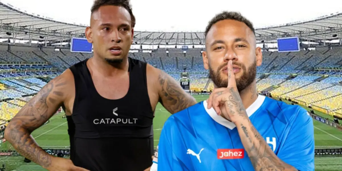 Jarlan Barrera y Neymar.