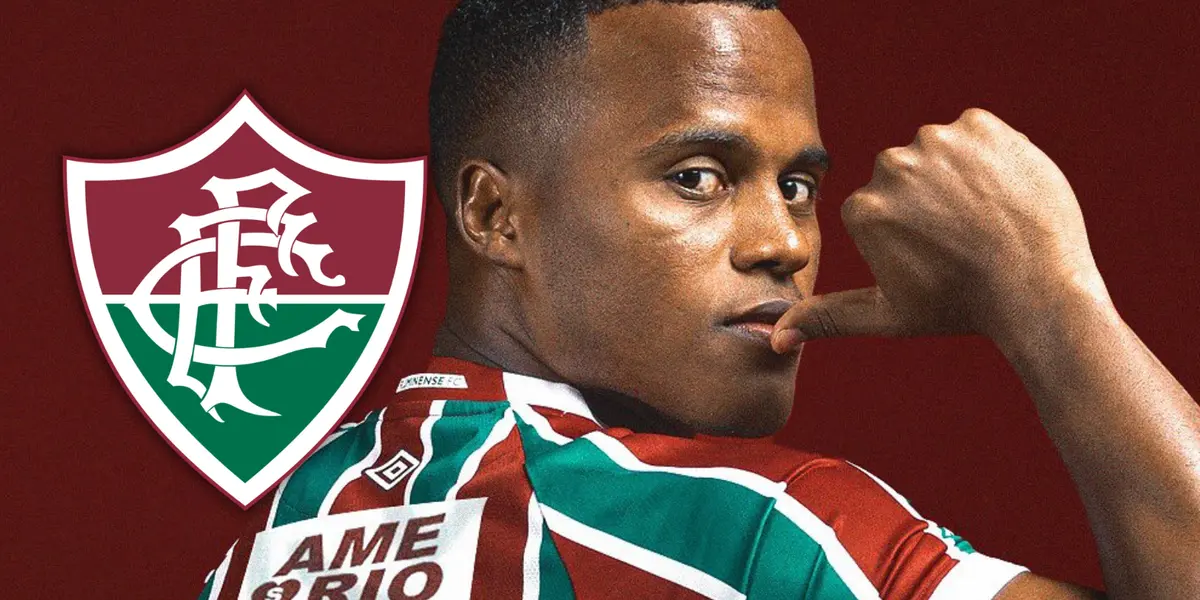 Jhon Arias, jugador del Fluminense Foto: Escudoteca y Fluminense
