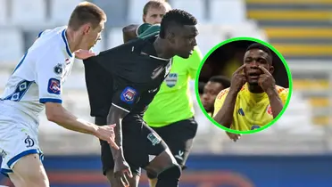 Jhon Córdoba Foto: Krasnodar y FCF