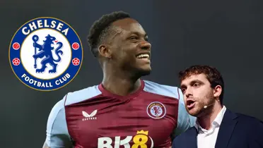 Jhon Durán y Fabrizio Romano. Foto de Durán de Antena 2, Romano de Sporting News.