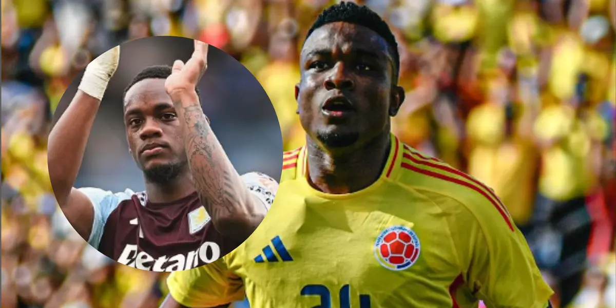 Jhon Durán y Jhon Córdoba. Foto: redes de Jhon Durán y Jhon Córdoba.