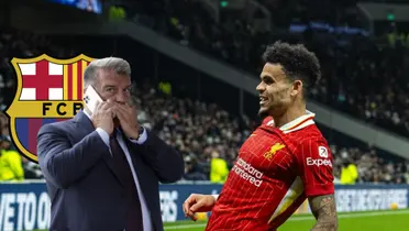 Joan Laporta y Luis Díaz Foto: Luis Díaz, Escudoteca