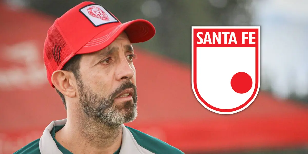 Jorge Bava llegó a Santa Fe y el detalle que lo hizo llegar a Bogotá para ser su nuevo DT