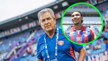 Jorge Luis Pinto y Ricardo "Caballo" Márquez Foto: Unión Magdalena