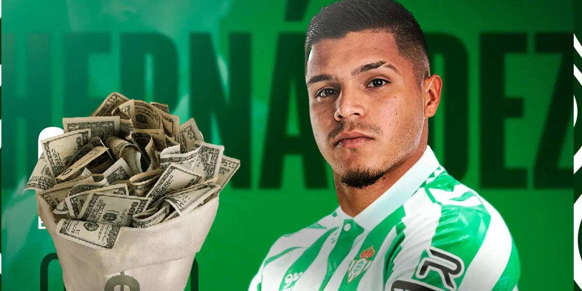 Juan Camilo Hernández Foto: Real Betis, Pexels
