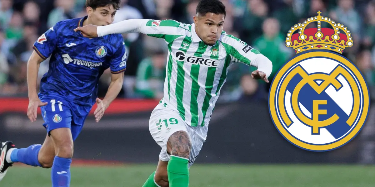 Juan Camilo Hernández Foto: Real Betis y Escudoteca