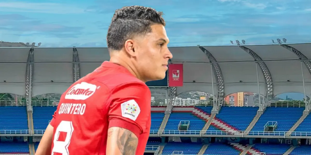 Juan Fernando Quintero y el Estadio Pascual Guerrero Foto: América de Cali