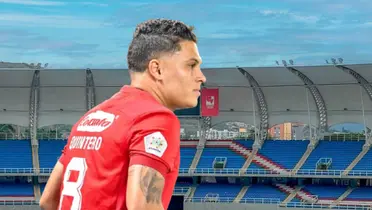 Juan Fernando Quintero y el Estadio Pascual Guerrero Foto: América de Cali