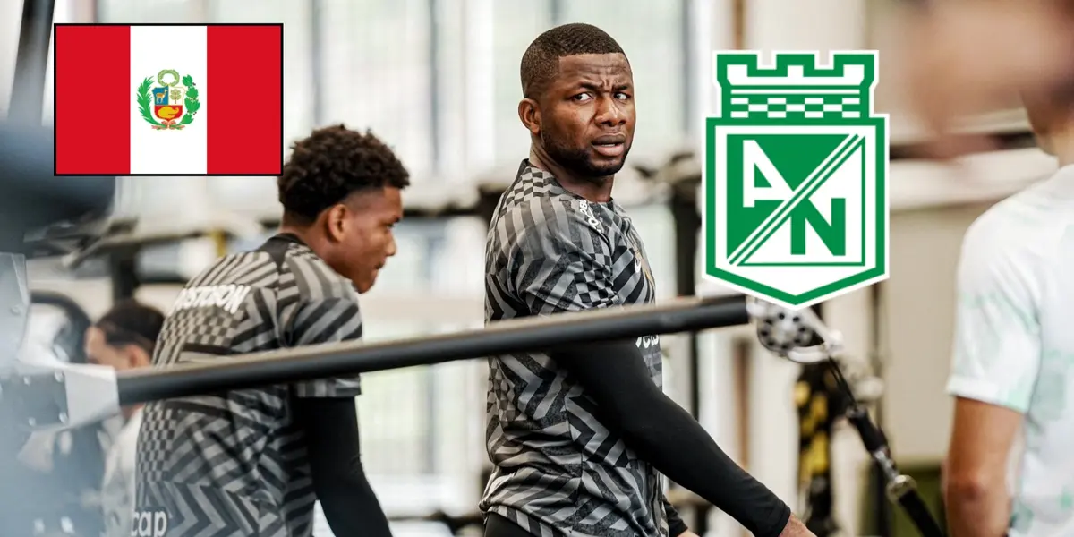 Jugadores de Atlético Nacional entrenando en el gimnasio