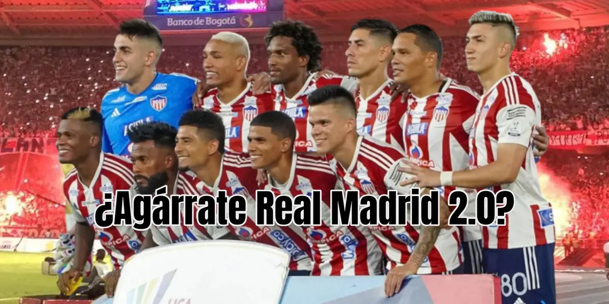 Jugadores de Junior de Barranquilla.