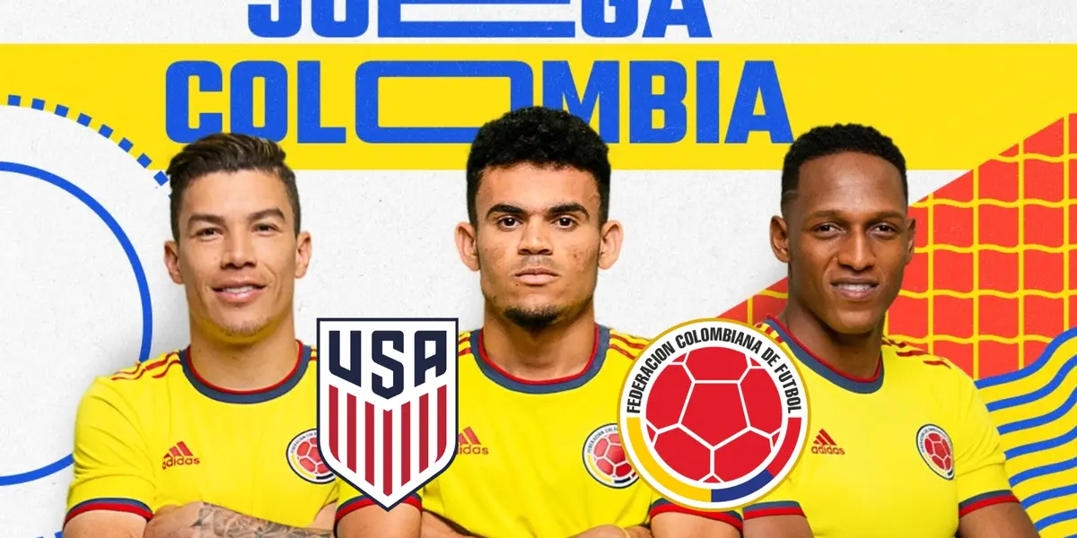Jugadores de la Selección Colombia