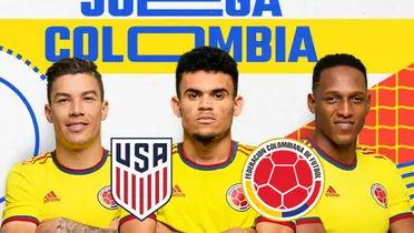 Jugadores de la Selección Colombia