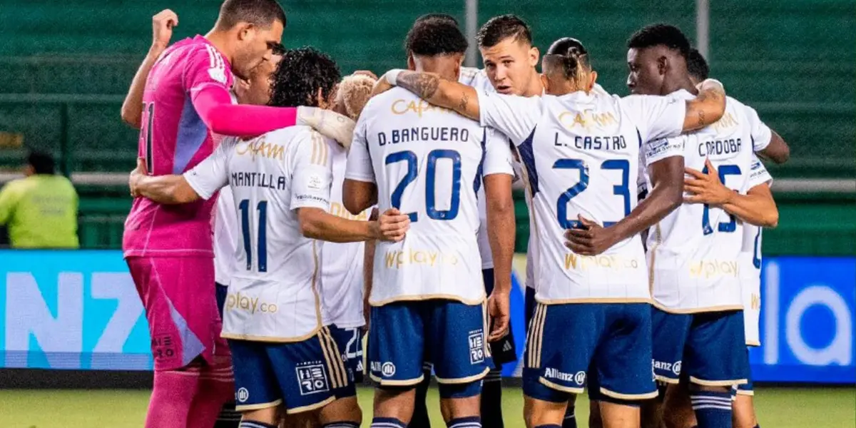 Jugadores de Millonarios. Foto: redes de Millonarios.