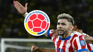 Julio Enciso, uno de los verdugos de la noche ante la Selección Colombia Foto: Conmebol y Escudoteca