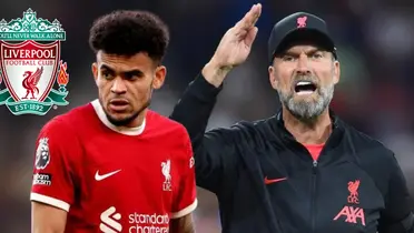 Jürgen Klopp dirigiendo en el Liverpool