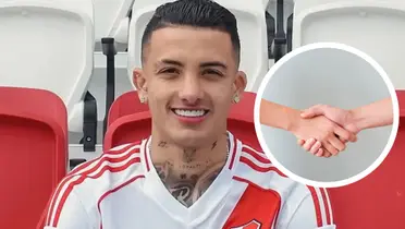 Kevin Castaño y el posible nuevo compañero que tendría en River Plate Foto: River Plate y Pexels